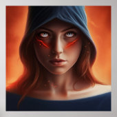 Poster Fille Super-Héros ポスター (正面)