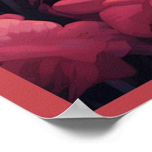 Poster Floral Pups ポスター (角)