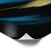 Pôster Flores Abstratas Colorido design  ポスター (コーナー)