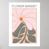 Poster Flower Market A3 ポスター (正面)