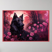 Poster Flowers and Paws ポスター (正面)