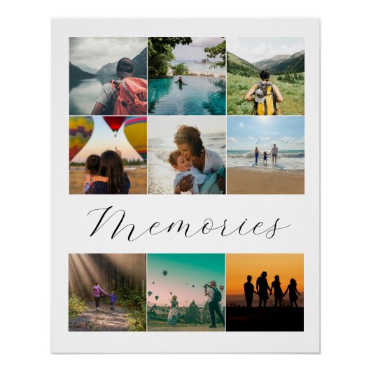 Póster fotografías de viaje ポスター (正面)