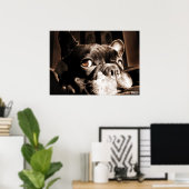 Poster Französischer Bulldogge by Bullylicious ポスター (ホームオフィス)