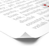 Póster Frase Sarcástica con Tipografía Moderna  ポスター (コーナー)