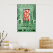 Poster Free the Black Panthers We will have our ポスター (キッチン)