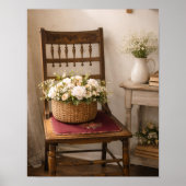 Poster French Country Cottage Still Life Botanical ポスター (正面)