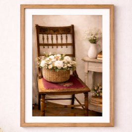 Poster French Country Cottage Still Life Botanical ポスター