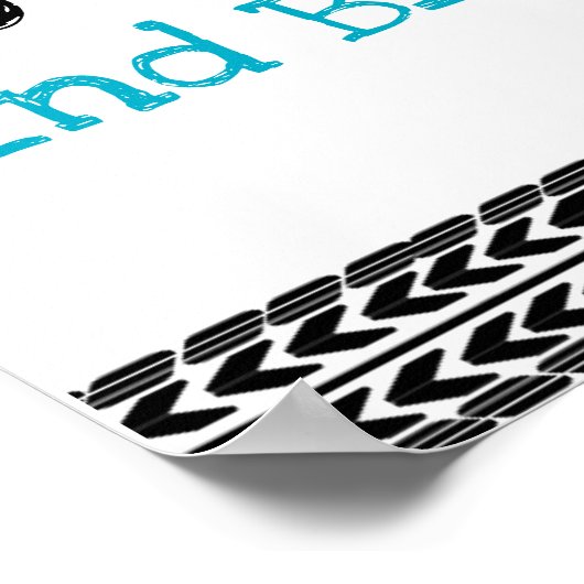 Póster Fun 2nd Birthday Race Car Driver ポスター (角)