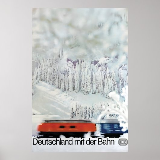 Poster German Railways -Germany by Train- Deutsche ポスター (正面)