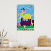Poster German Railways -Into the spring ポスター (キッチン)