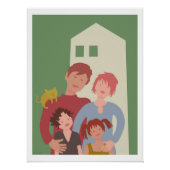 poster gezin ポスター (正面)