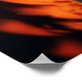 Poster Girl with Fire ポスター (角)