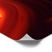 Poster Girl with Fire ポスター (角)