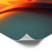 Poster Girl with Fire ポスター (角)