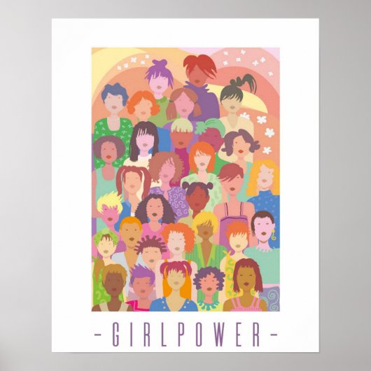 poster girlpower ポスター (正面)