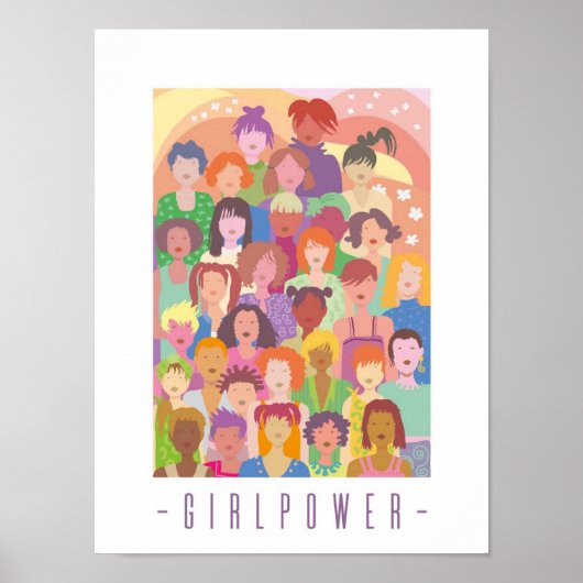 poster girlpower ポスター (正面)
