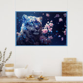 Poster Golden-eyed Leopard ポスター (キッチン)