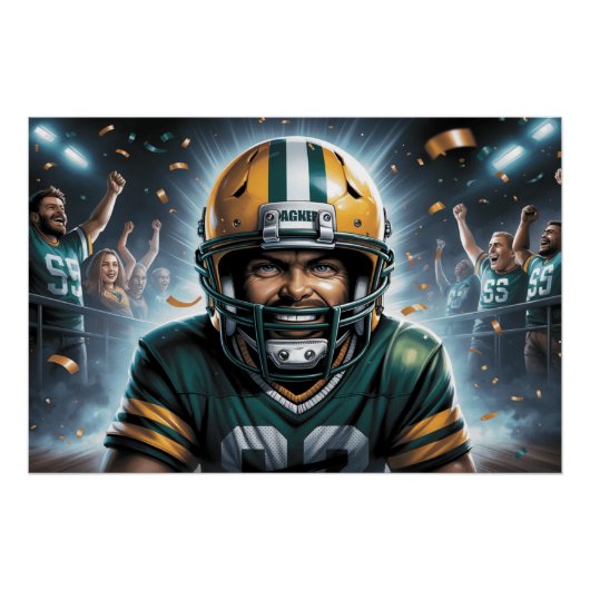 Poster Green Bay Packers 14 ポスター (正面)