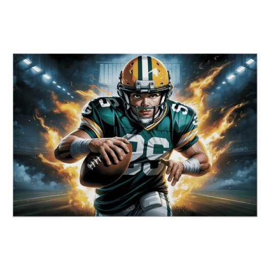 Poster Green Bay Packers 18 ポスター (正面)