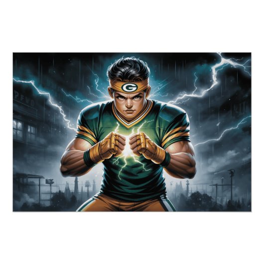 Poster Green Bay Packers 4 ポスター (正面)