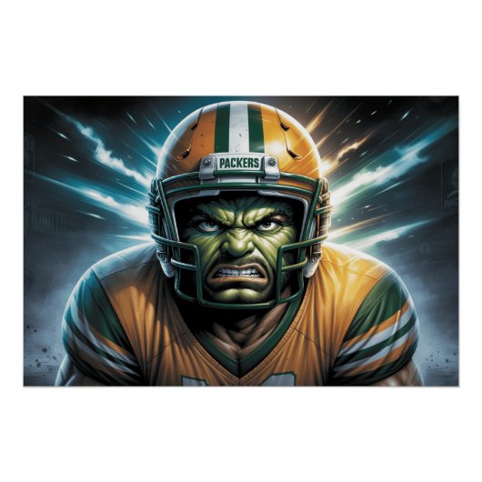 Poster Green Bay Packers 8 ポスター (正面)