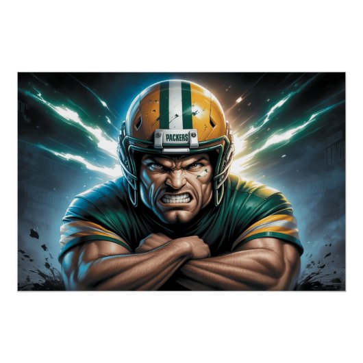 Poster Green Bay Packers 9 ポスター (正面)