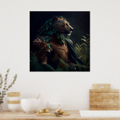 Poster Guépard  ポスター (キッチン)