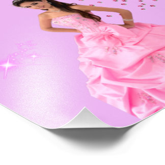 Póster happy birthday, quinceañera フォトプリント
