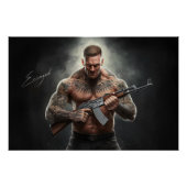 Poster Homme Enraged ポスター (正面)