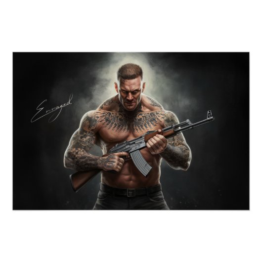 Poster Homme Enraged ポスター (正面)