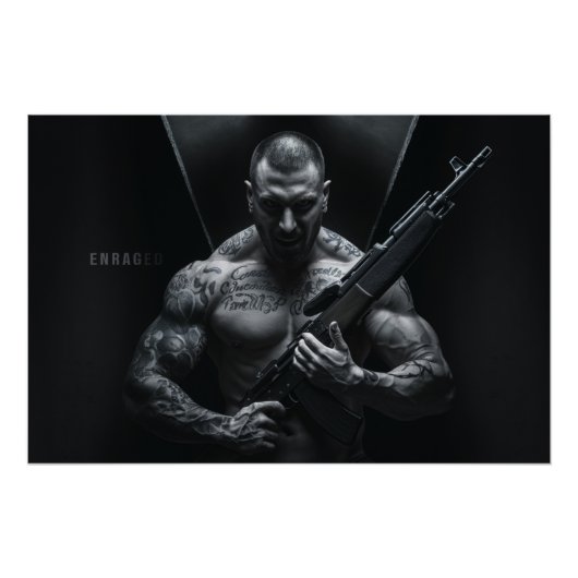 Poster Homme Enraged 03 ポスター (正面)
