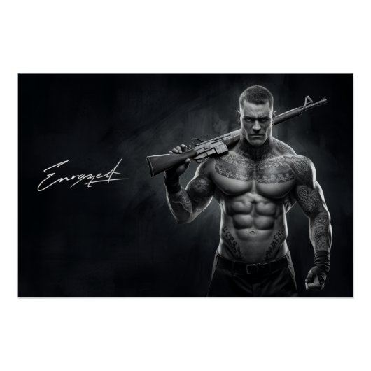 Poster Homme Enraged 04 ポスター (正面)