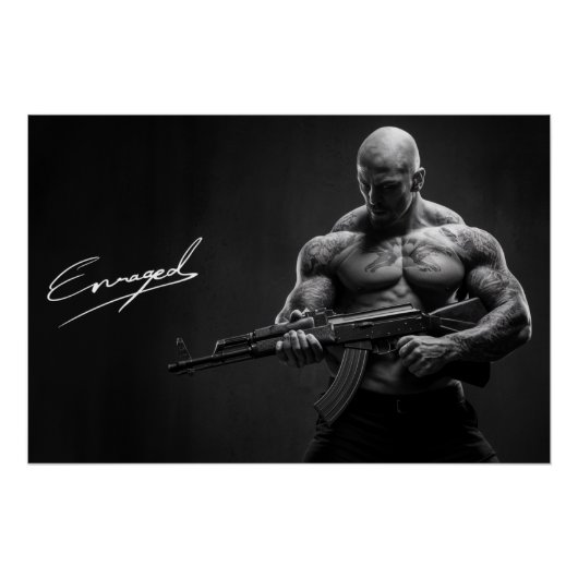 Poster Homme Enraged 06 ポスター (正面)