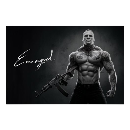 Poster Homme Enraged 07 ポスター (正面)