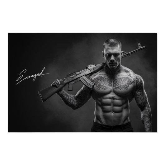 Poster Homme Enraged 10 ポスター (正面)