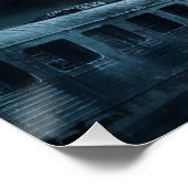 Poster Homme Noir Train 02 ポスター (コーナー)