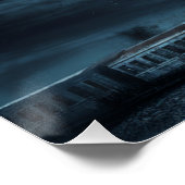 Poster Homme Noir Train 04 ポスター (コーナー)