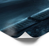 Poster Homme Noir Train 07 ポスター (コーナー)