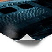 Poster Homme Noir Train 08 ポスター (コーナー)