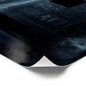 Poster Homme Noir Train 09 ポスター (コーナー)