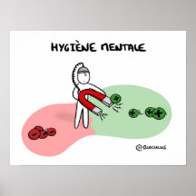 Poster "Hygiène mentale"