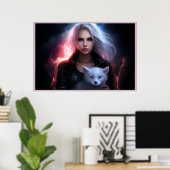 Poster Hypnotic Gaze ポスター (ホームオフィス)