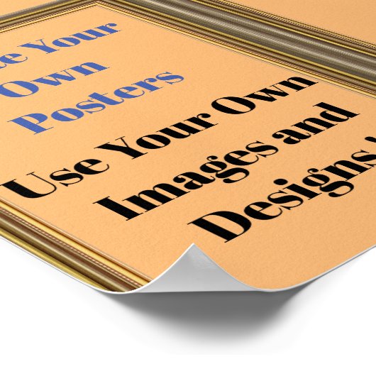 Poster Instant Download Template ポスター (角)