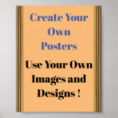 Poster Instant Download Template ポスター (正面)