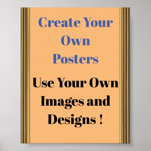 Poster Instant Download Template ポスター (正面)