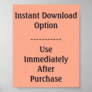 Poster Instant Download Template ポスター