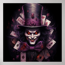 Poster Intrigue du Joker dans le Jeu de Cartes ポスター