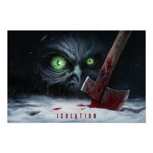 Poster Isolation 02 ポスター (正面)
