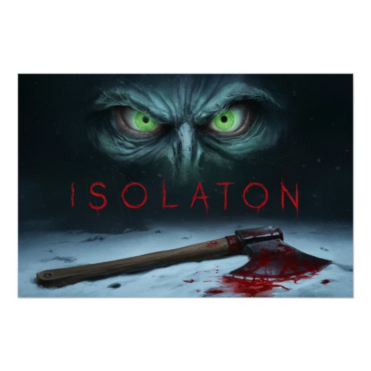 Poster Isolation 04 ポスター (正面)