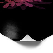 Poster japonaise katana dégradé de couleurs ポスター (コーナー)